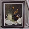 3154 "Chinese Lanterns, Jug, Pitcher, and Candleholder" 16 x 20 oil on canvas $250.00 framed