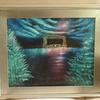 3168  "Duluth Harbor High Bridge at Night" 16" x 20" oil on canvas $250.00 framed