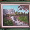 3178 "Local Garden" acrylic on canvas 16 x 20 $250.00 framed