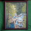 3171 "Hidden Stream" oil on canvas 16 x 20 $250.00 framed