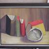 3141  "Books with Abalone Shell" 18 x 24 oil on canvas $350.00 framed