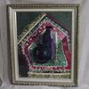 3159 "Vase and Candleholder on Rug"  16 x 20 oil on canvas $250.00 framed